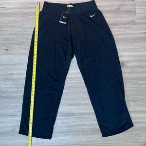Nike Women's Elastic Waist Pull On Straight Leg Dri-Fit Activewear Pants Size XL